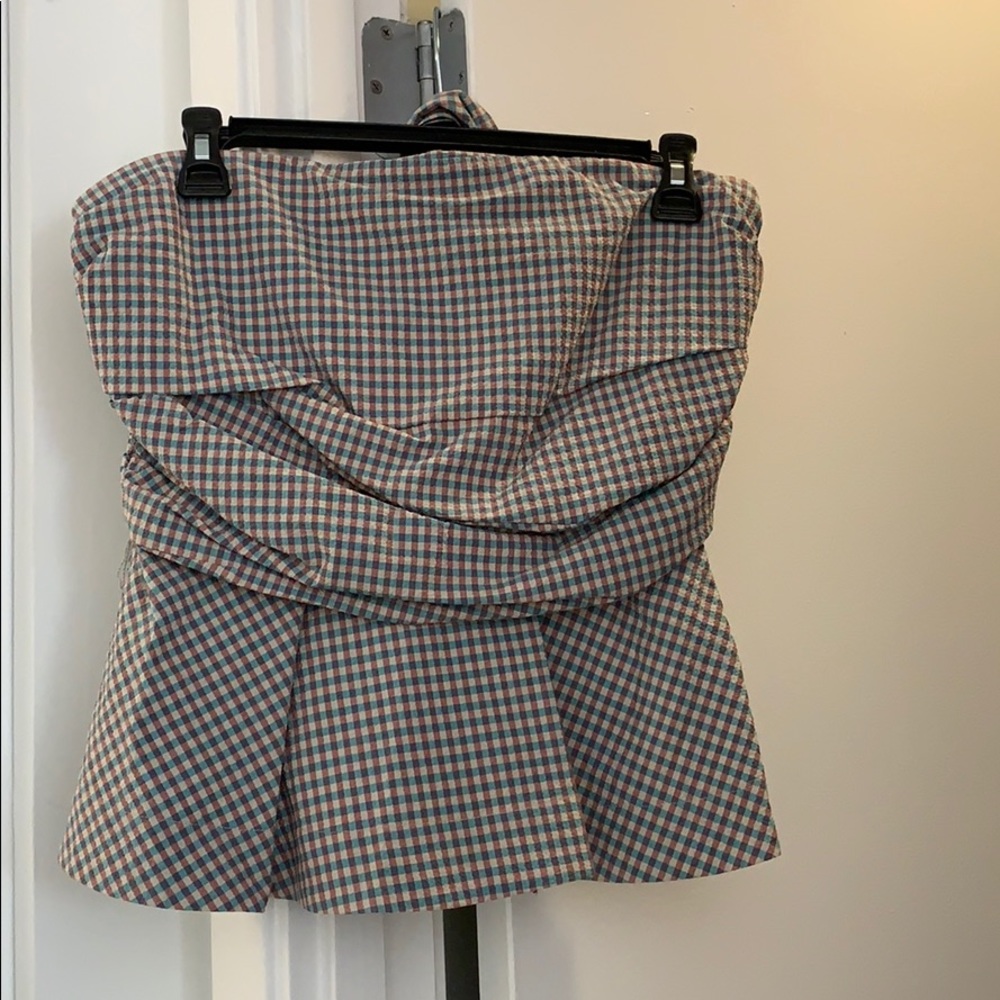 Veronica beard strapless top